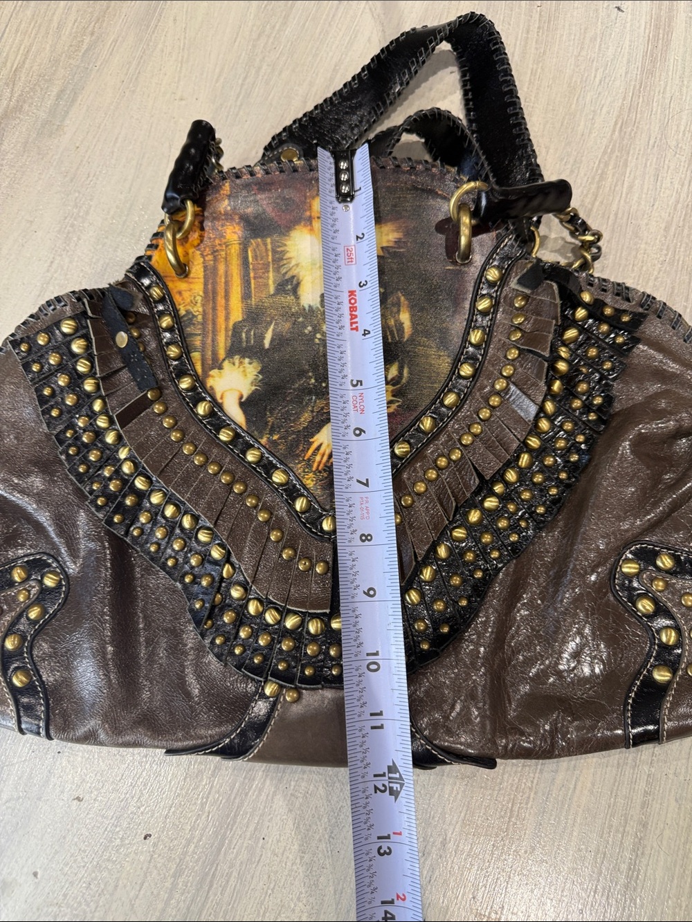 Sharif Artisan Series Limited Edition Renaissance Studded Handbag #98/200 COA - Picture 15 of 16